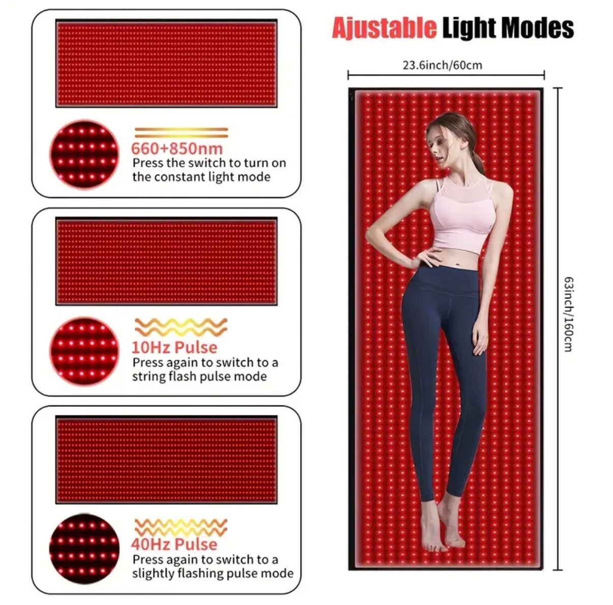 BioLume™ Full Body Red & Infrared Therapy Mat