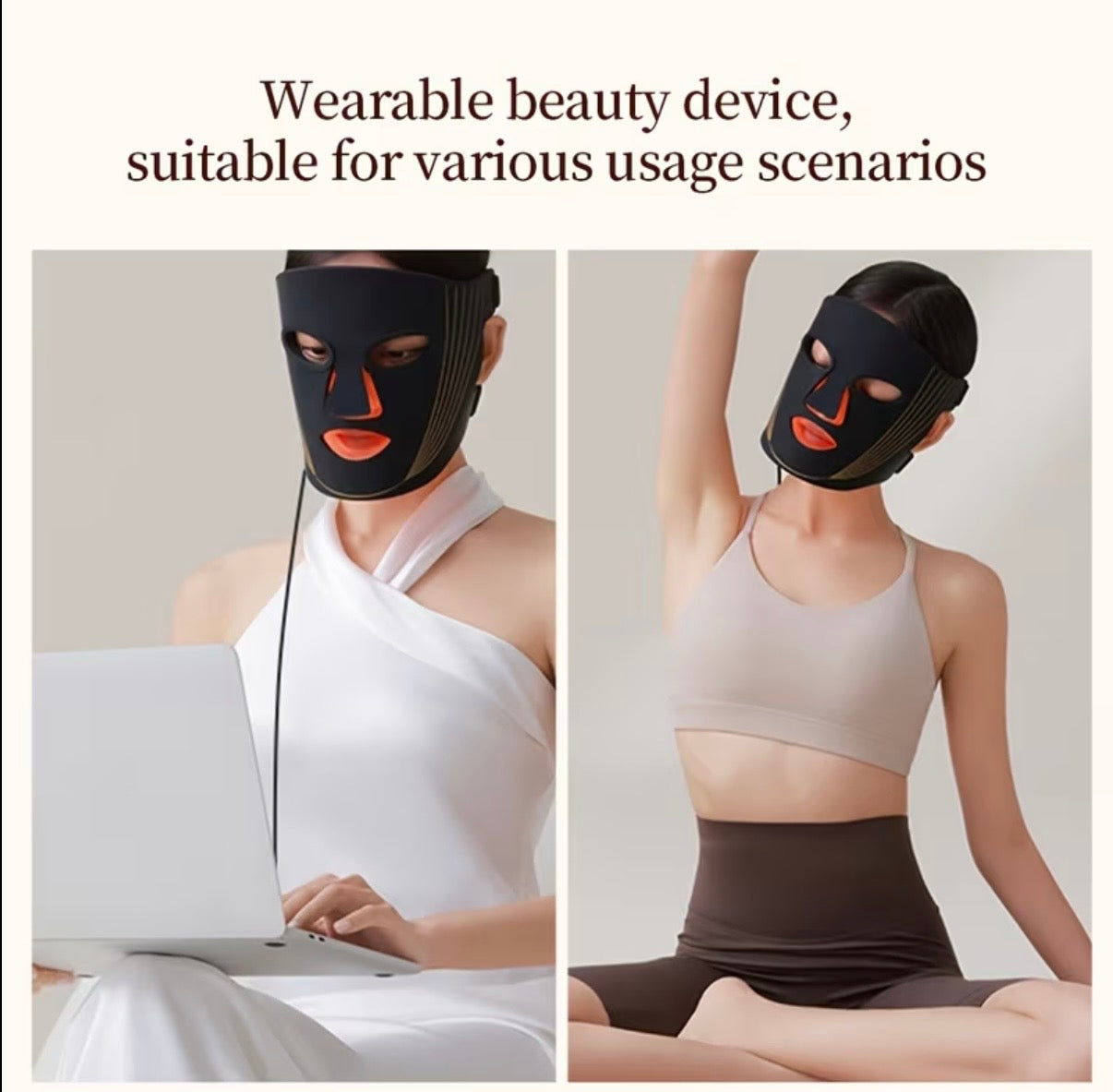 BioLume™ Red Light Infrared Light Therapy Mask